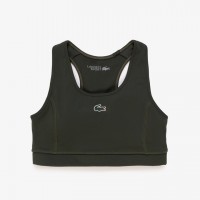 TOP LACOSTE ESPORTIVO - VERDE MILITAR